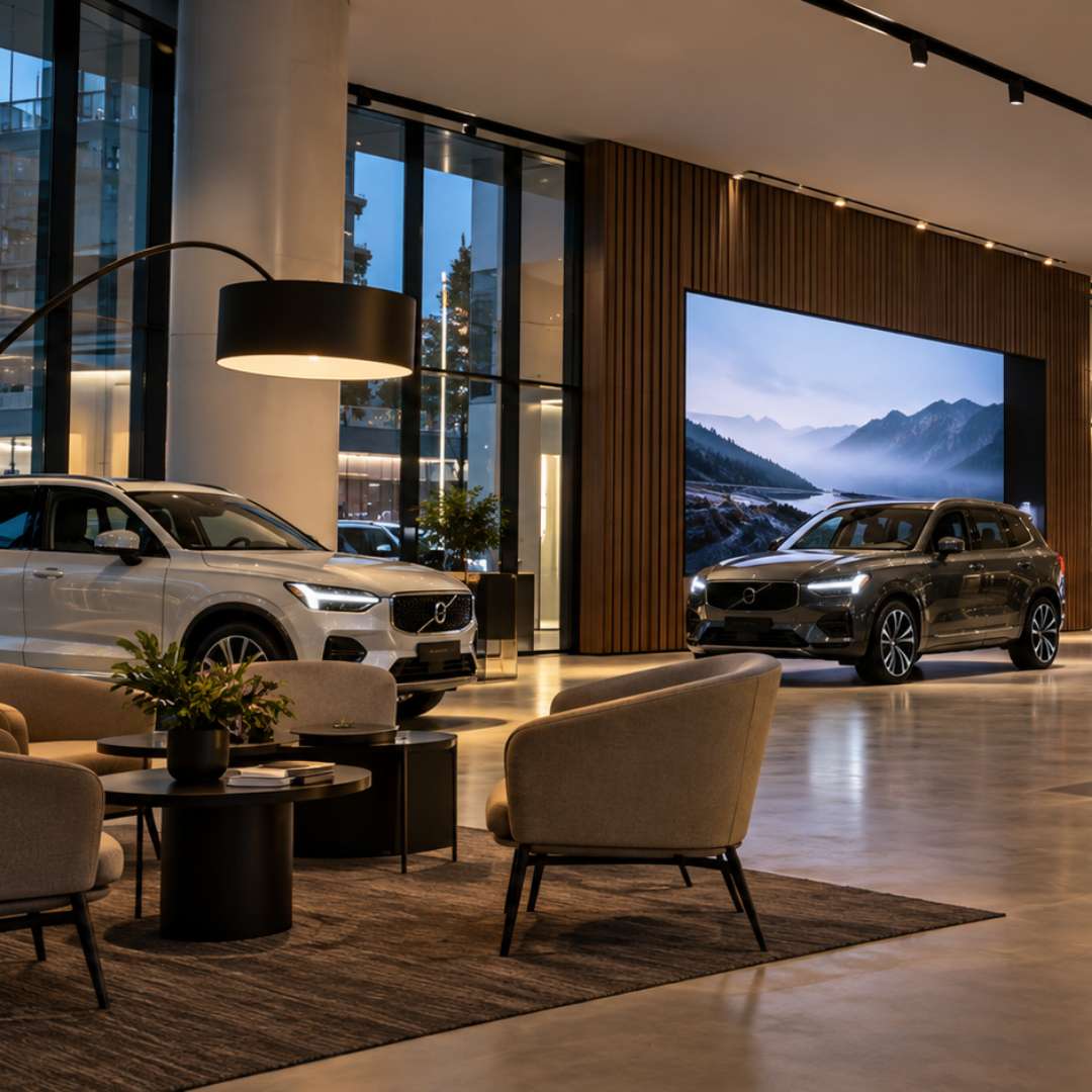 Progettazione di retail showroom e spazi automotive